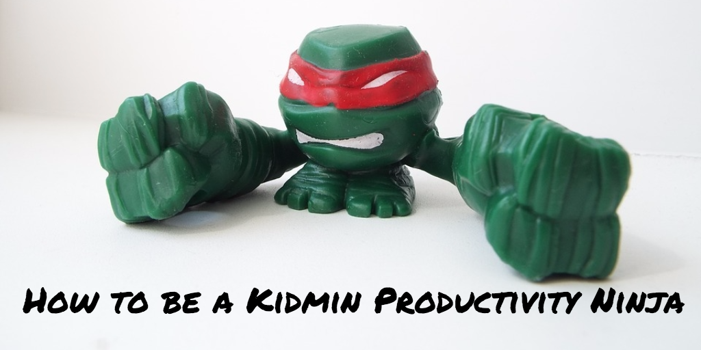 How to Become a Kidmin Productivity Ninja